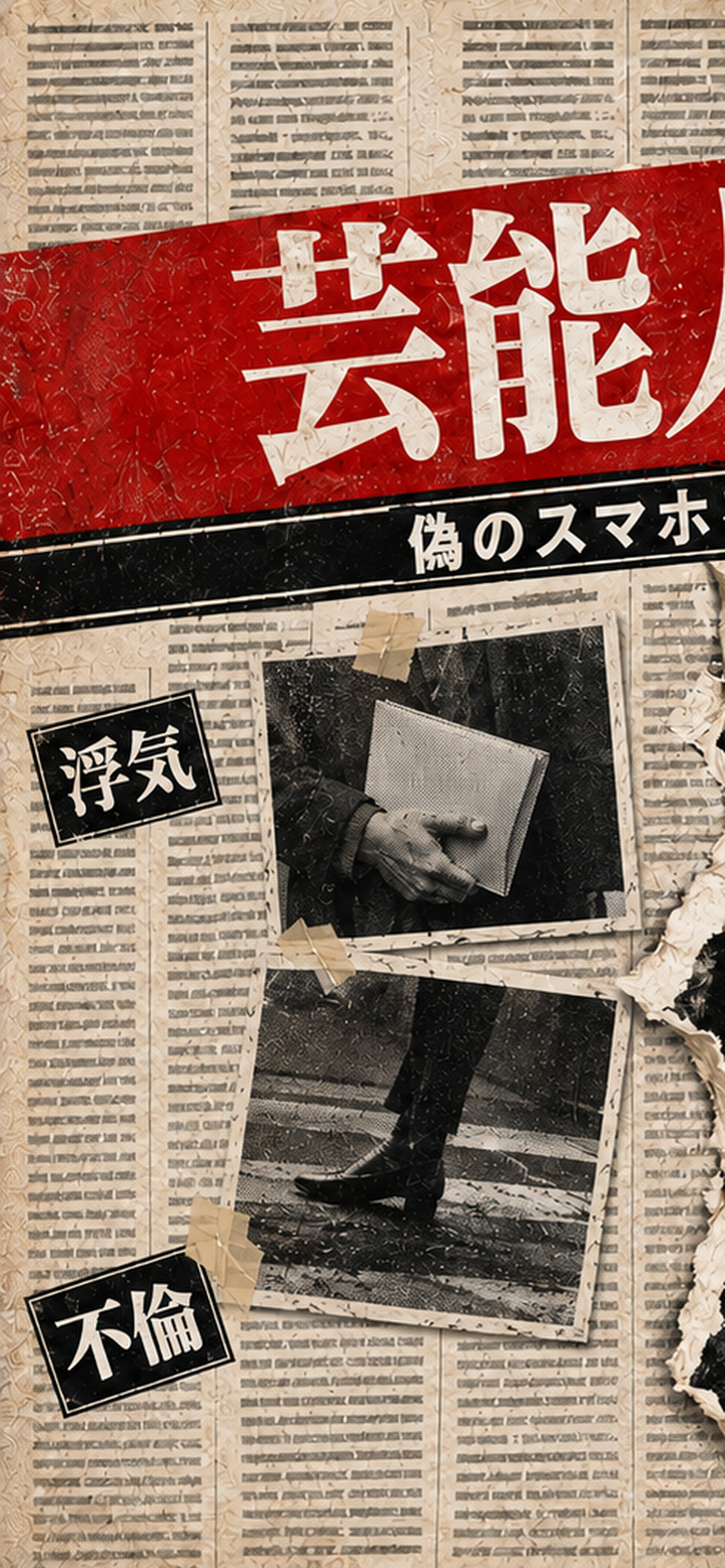 SCANDALの事件ビジュアル左側